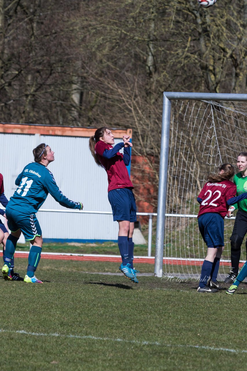 Bild 326 - B-Juniorinnen VfL Oldesloe - Krummesser SV _ Ergebnis: 4:0